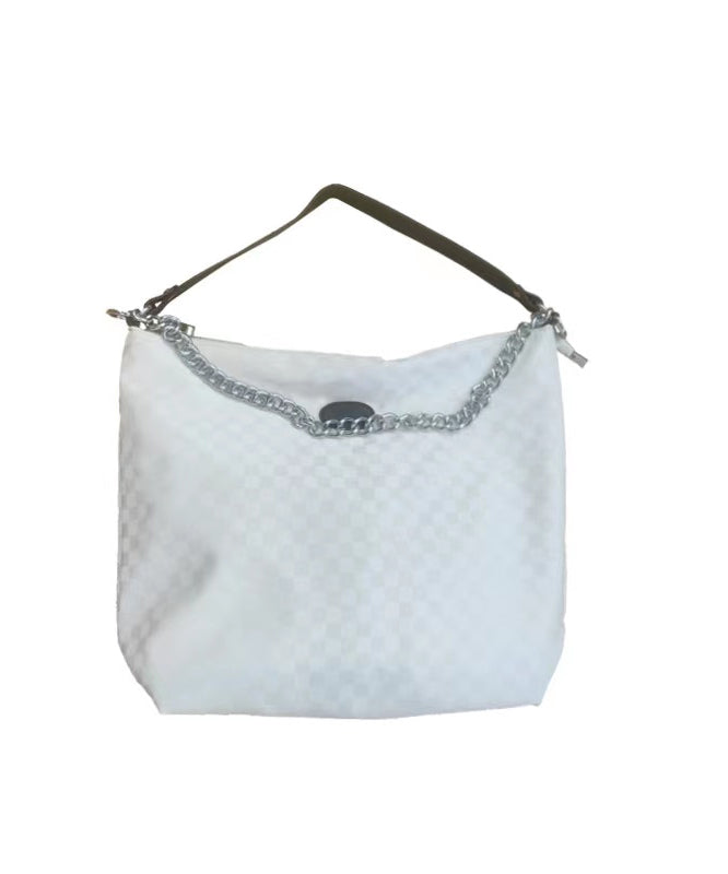 Dam Elegant Velour Handväska med Stor Kapacitet och Inuti Fickor