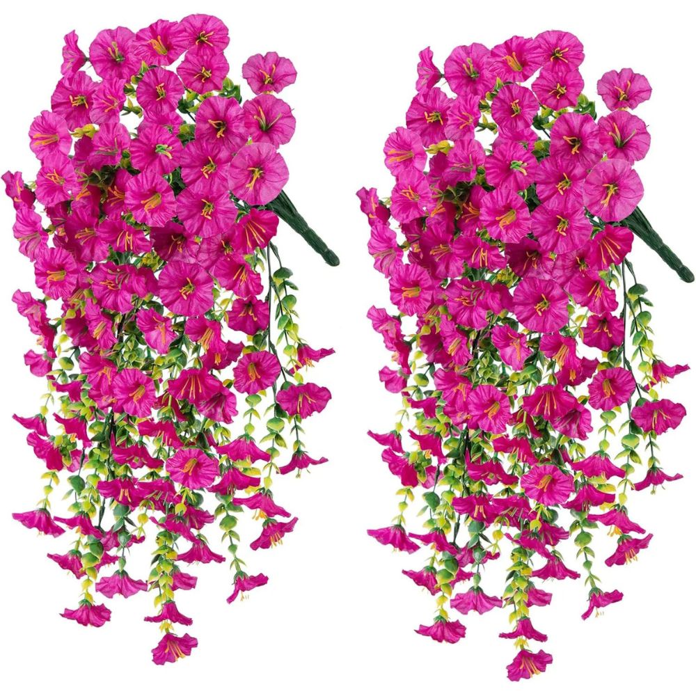 Hängande utomhusblommor