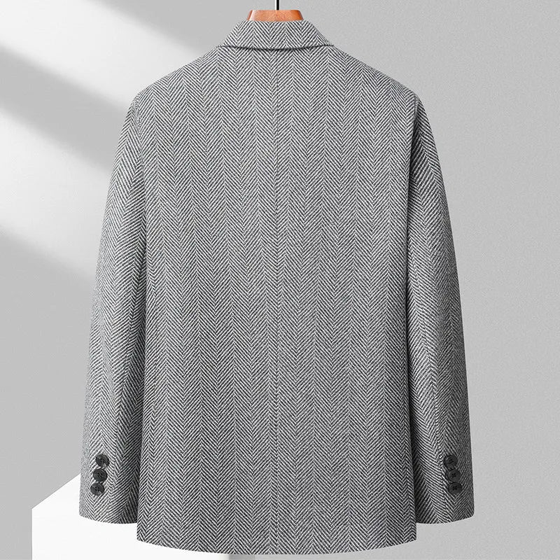 Herr Blazer | Skårad kavajslag | Enfärgad