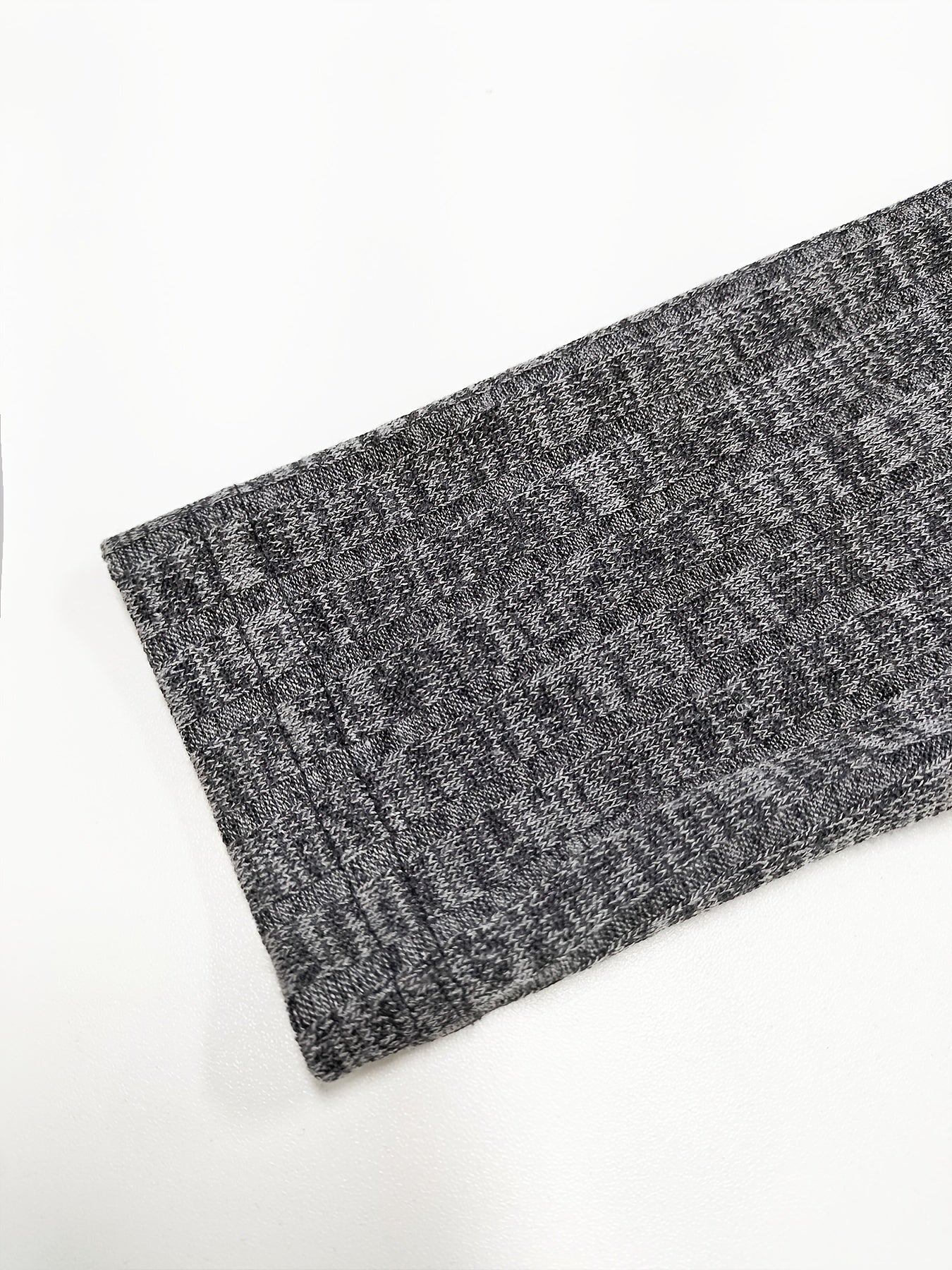 Herr Smal Passform Turtleneck med Långa Ärmar