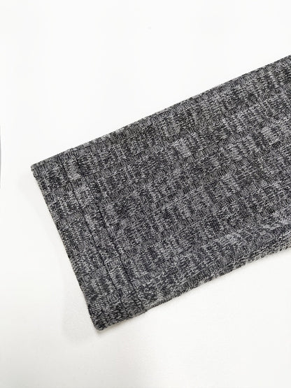 Herr Smal Passform Turtleneck med Långa Ärmar