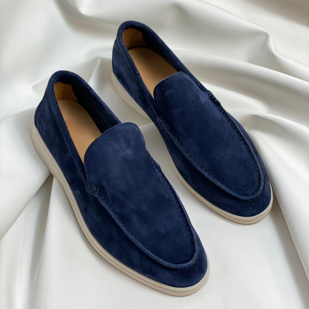 Herrar Tidlösa Skinn Loafers med Elegant Design 2