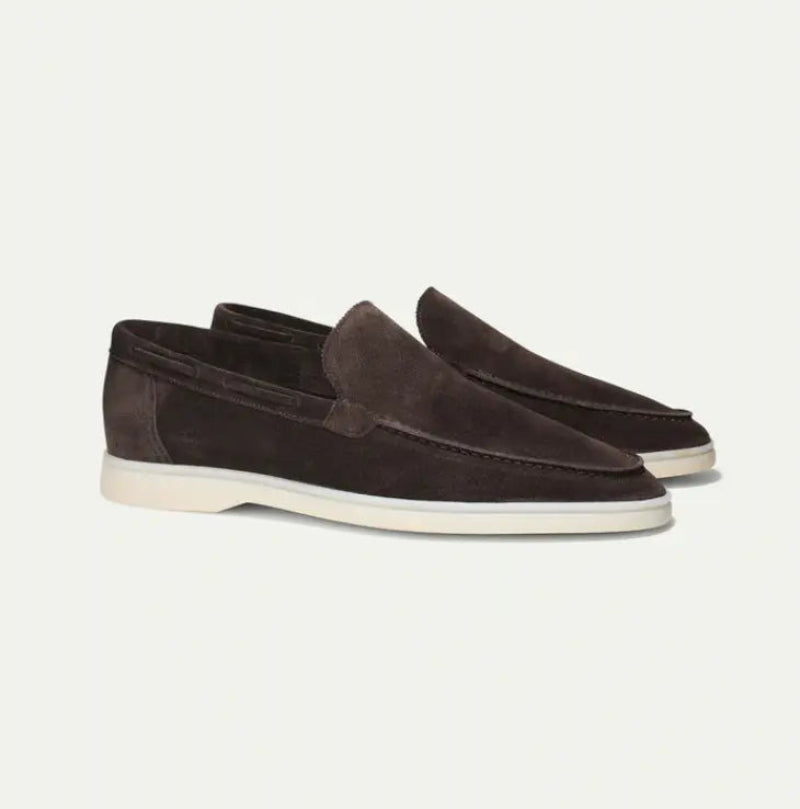 Herr Loafers | Enfärgade | Slip-On