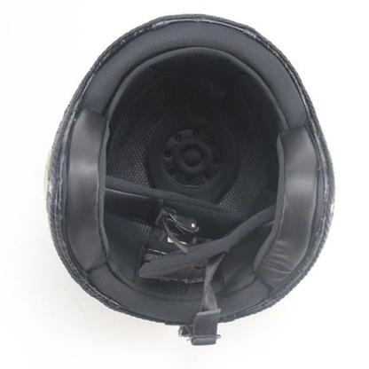 Herrarnas motorcykelhjälm