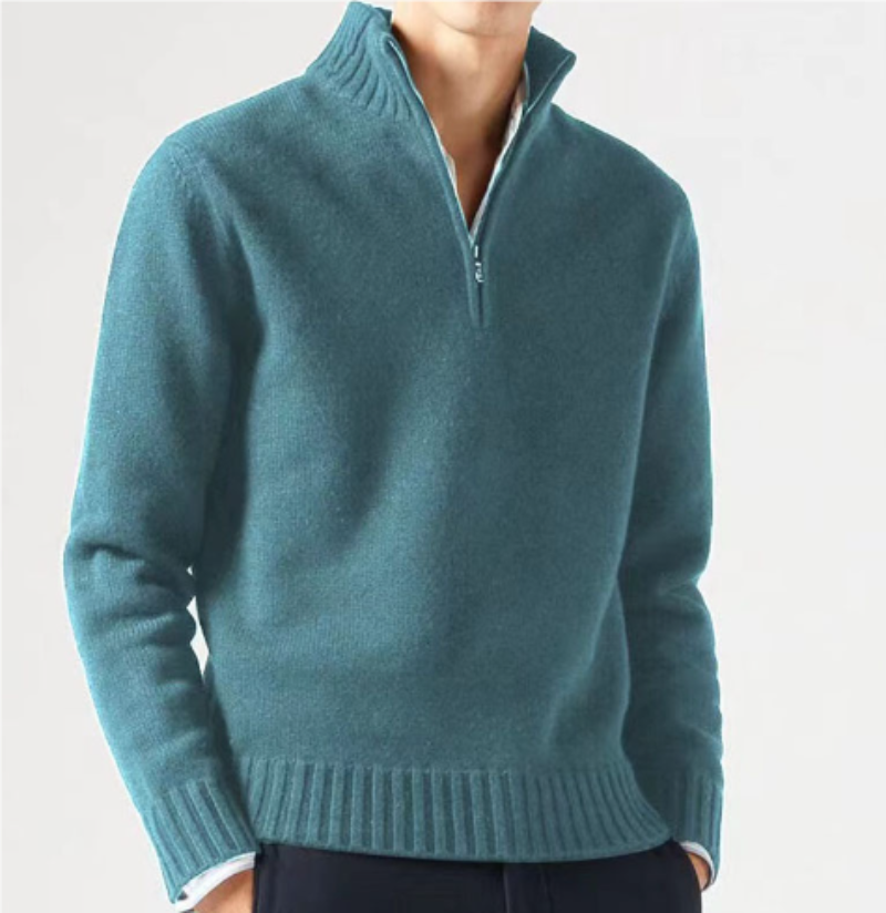 Herr Tröja Med Hög Krage