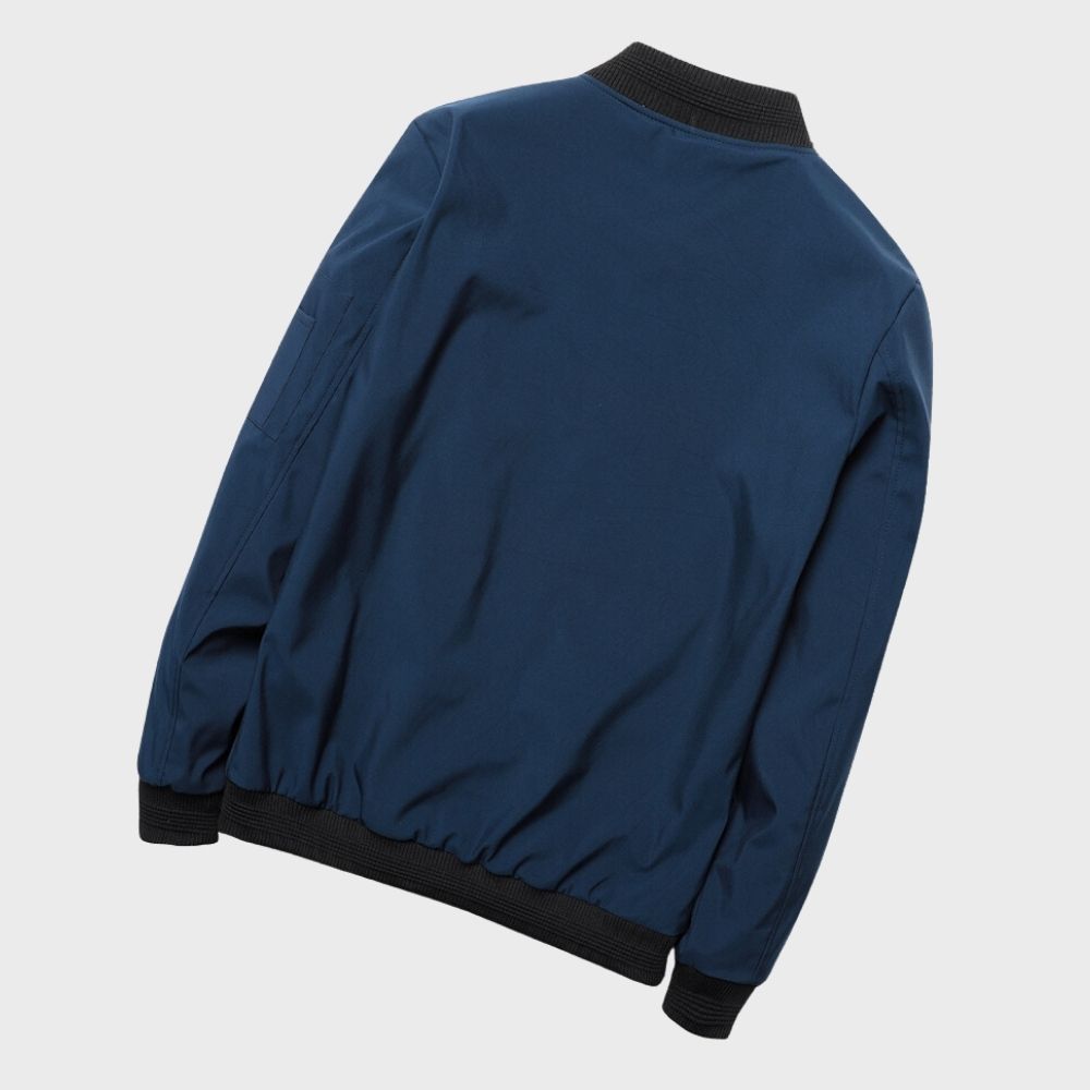 Herr Bomberjacka | Dragkedja | Enfärgad