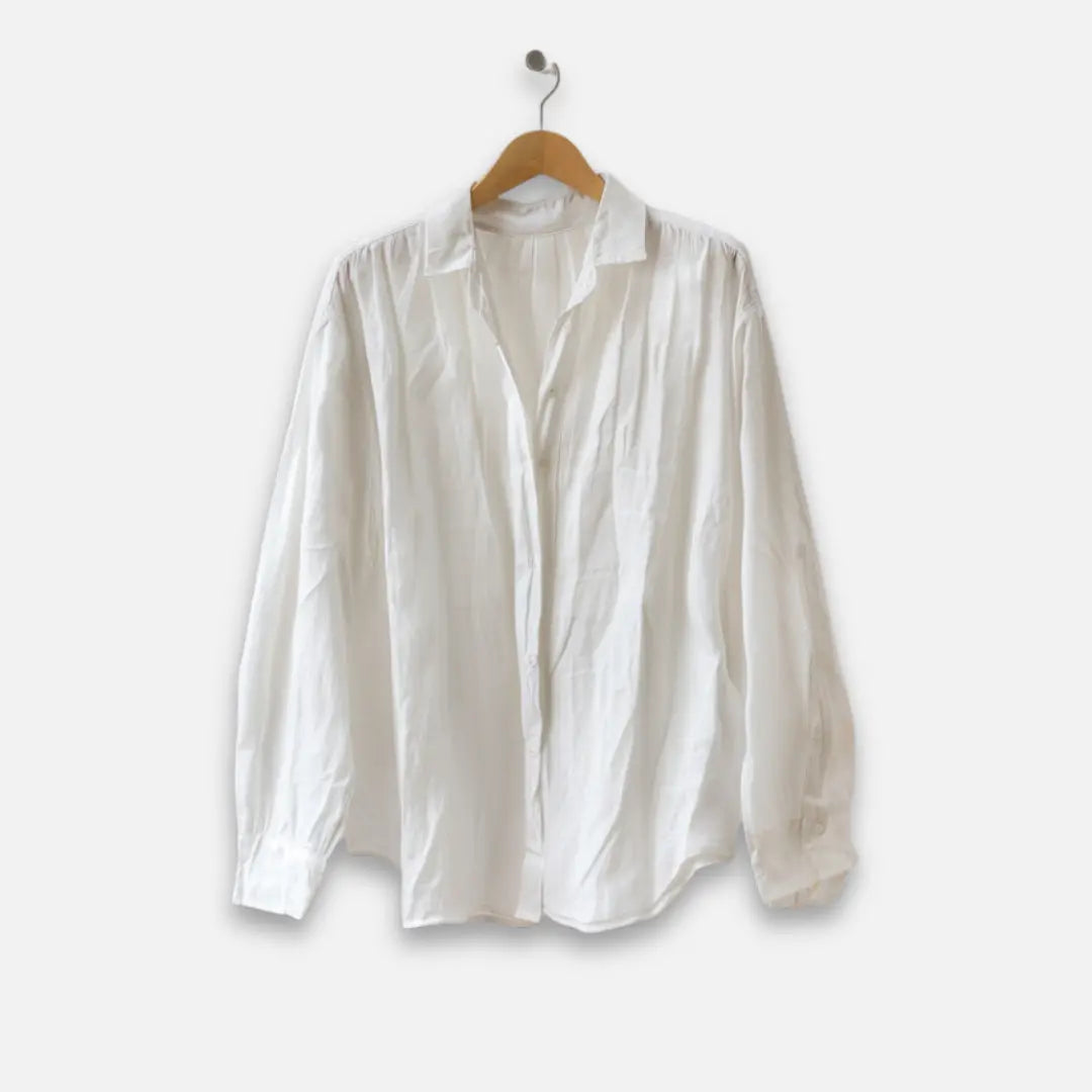 Dam Skjorta med Knäppning