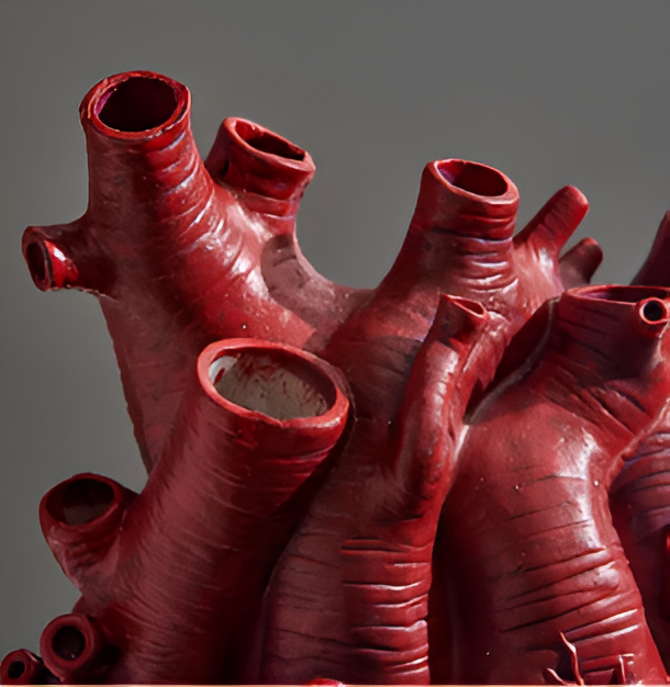 Hjärtformad Vas – Praktisk Design för Blomsterarrangemang 5