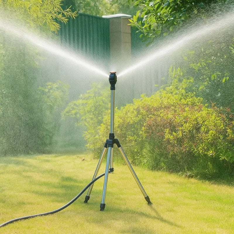 Högtrycksrotationssprinkler med Stativ