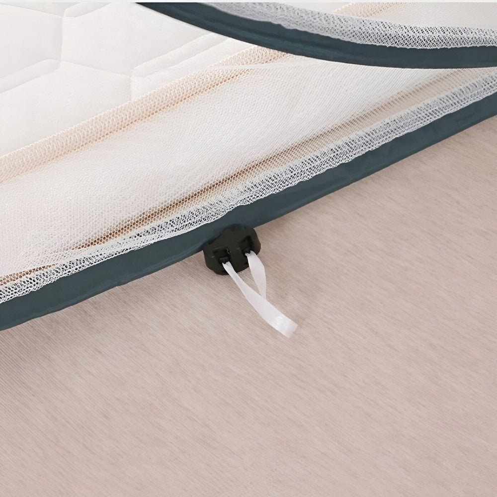 Hopfällbart Myggnät – Justerbart Skydd För Sängar 6