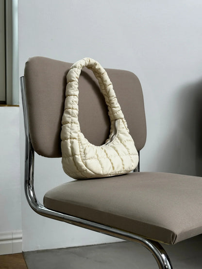 Dame Kul Nylon Håndveske med Bred Skulderrem og Flere Indre Lommer