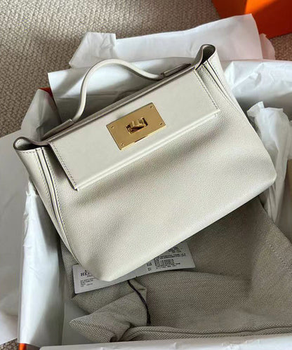 Dam Hållbar Kalvläder Crossbody Väska med Fina Detaljer