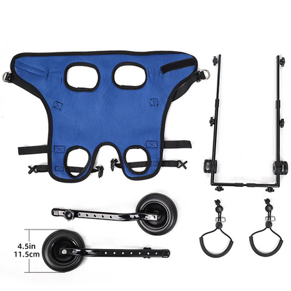 Rullstol för Hundar med Funktionsnedsättning