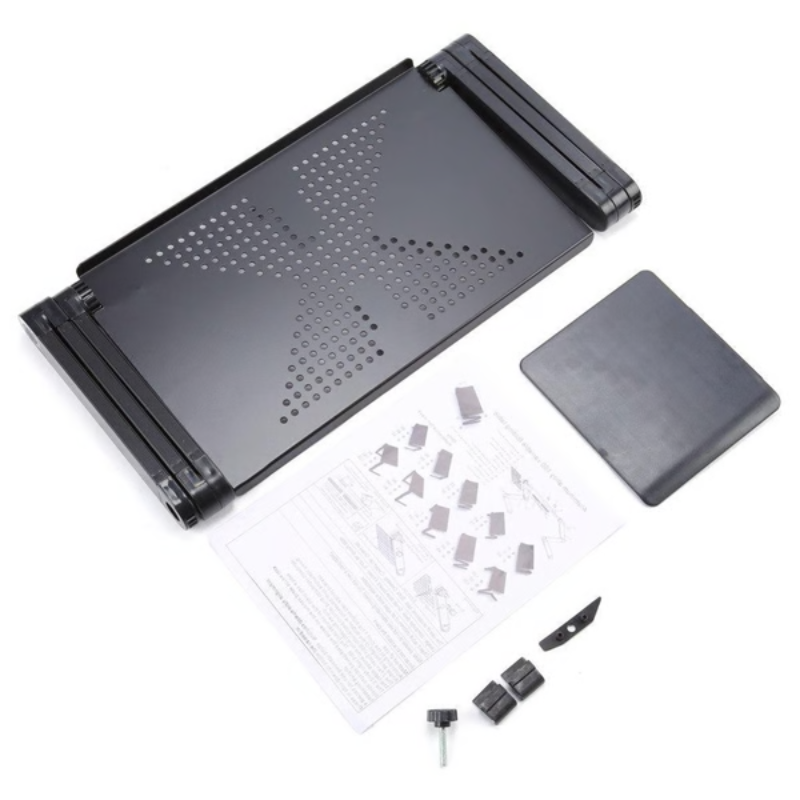 Justerbart Laptopställ med Ventilationshål