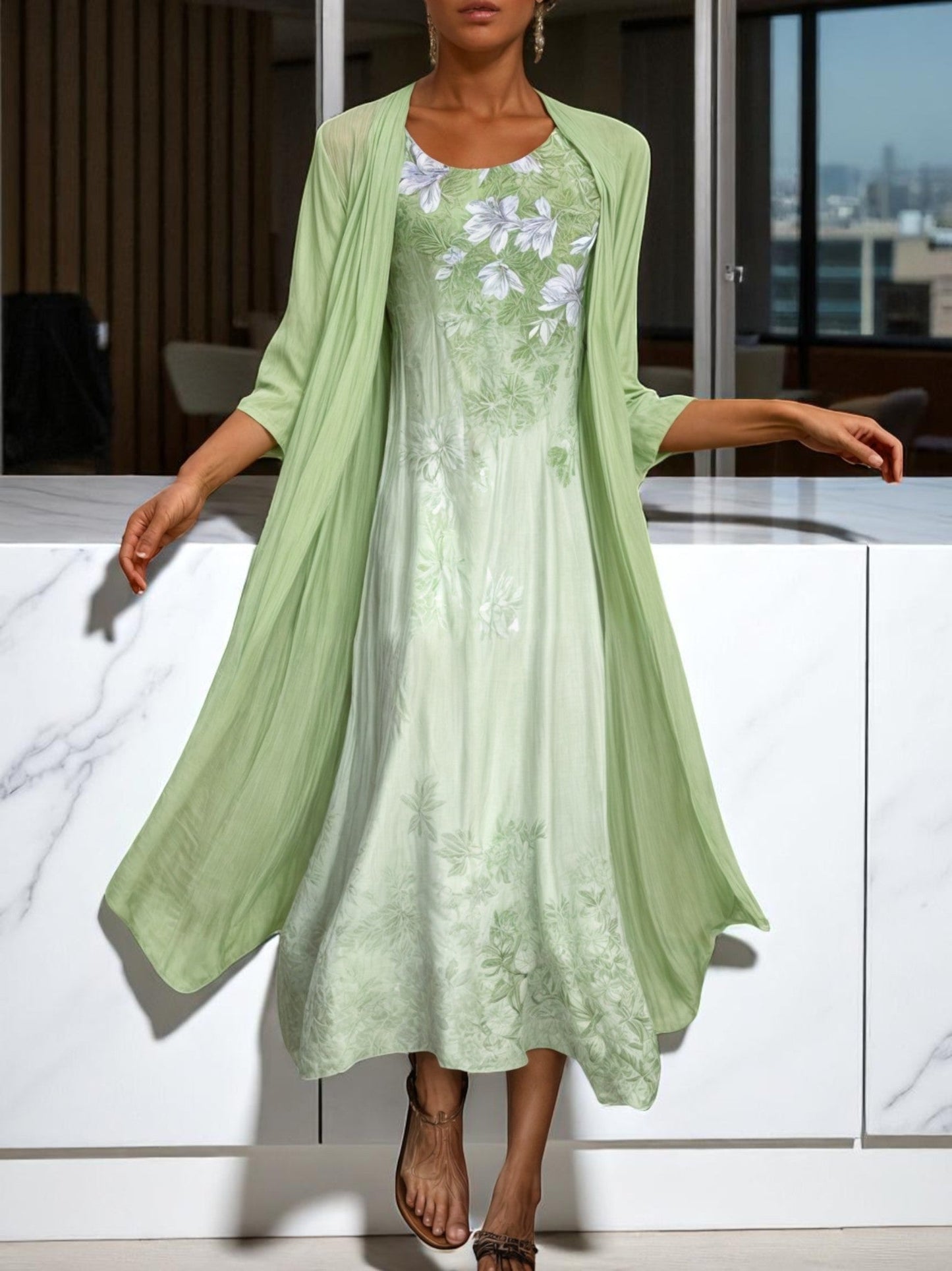 Dam Set med Två Delar