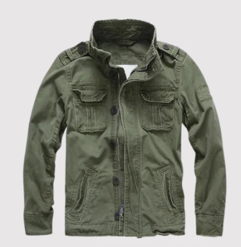 Herrjacka | Dragkedja, Flera Fickor