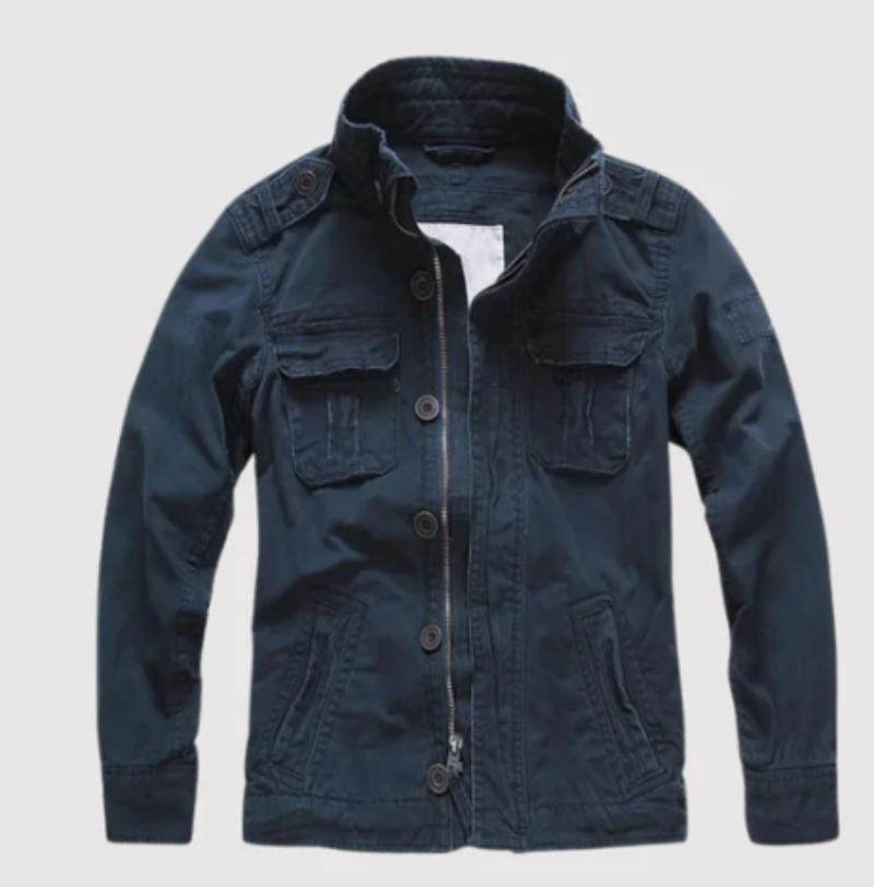 Herrjacka | Dragkedja, Flera Fickor