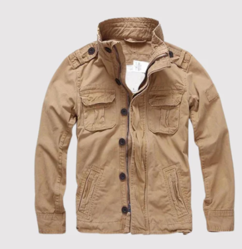 Herrjacka | Dragkedja, Flera Fickor