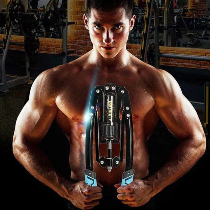 Manlig träningsenhet för bröst med justerbart motstånd