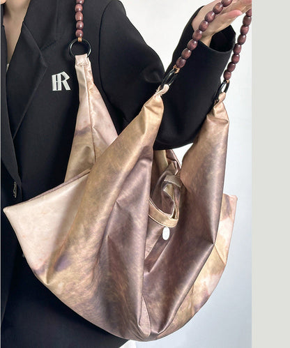 Dam Mångsidig Nylon Axelväska med Stor Kapacitet och Justérbara Axelremmar