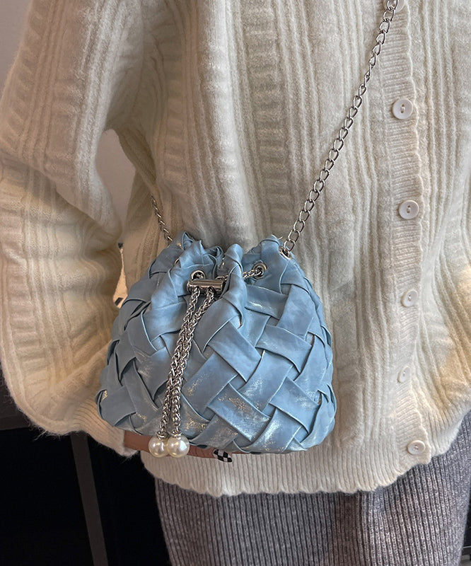 Dam Modern Bomull Crossbody Väska med Axelrem