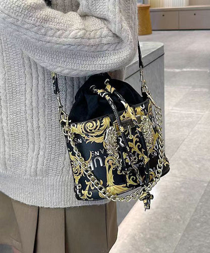 Variant image for Damernas Trendiga Faux Läder Crossbody Väska med Kedjedetaljer-1