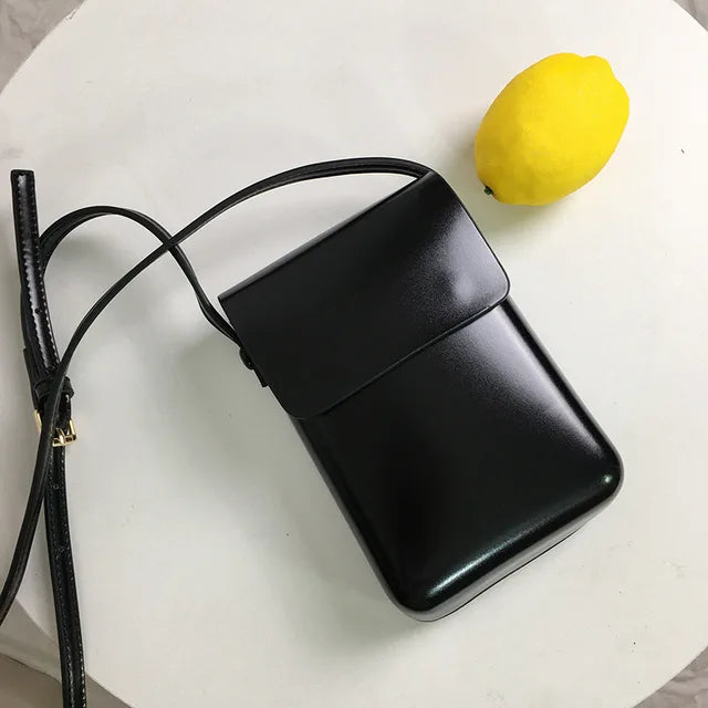 Shalom - Tidløs Elegant Kompakt Blank Korsveske Veske for Dame