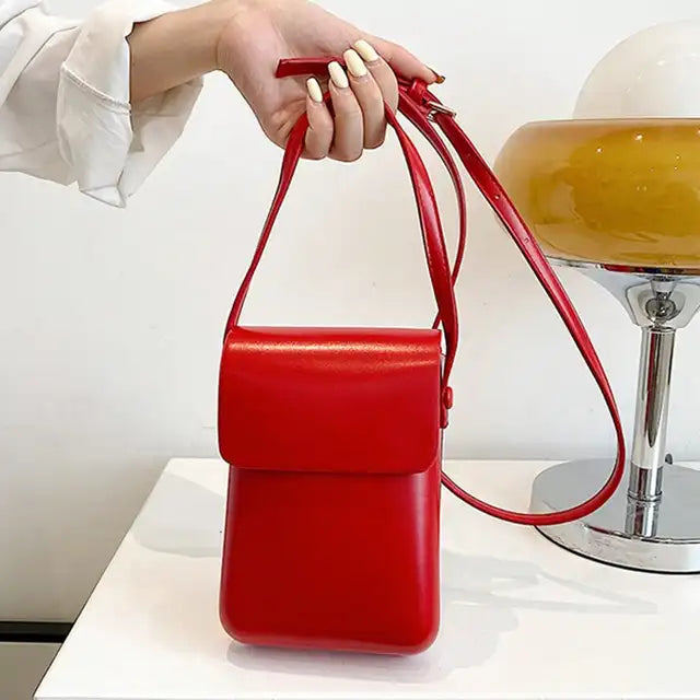 Shalom - Tidløs Elegant Kompakt Blank Korsveske Veske for Dame