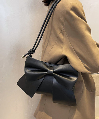 Dam Elegant Faux Läder Messenger Väska med Zip-Up Stängning