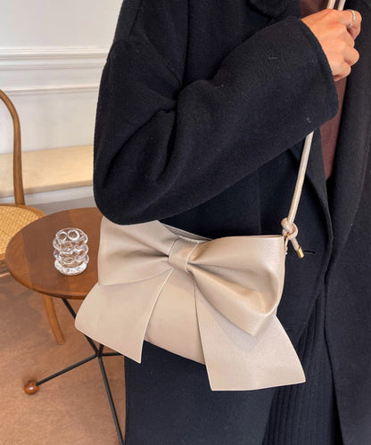 Dam Elegant Faux Läder Messenger Väska med Zip-Up Stängning