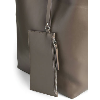 Kvinnors Elegant Syntetmaterial Handväska med Flera Fack