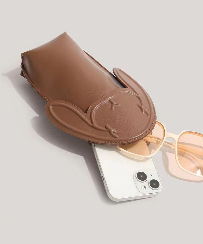 Unisex Trendig Faux Läder Messenger Väska med Tecknat Mönster