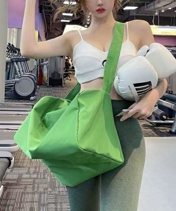 Unisex Stylish Nylon Messenger Bag with Zipper Closure