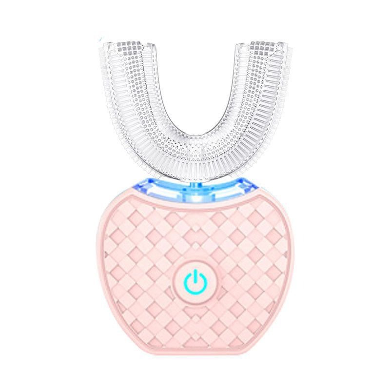 Ultraljuds-eltandborste – 360° borsthuvud för daglig munvård 4