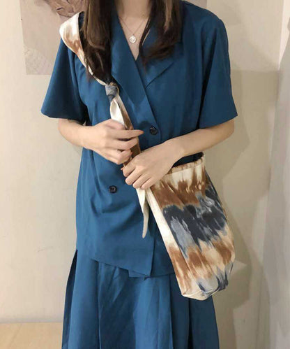 Unisex Stylish Canvas Messenger Bag with Unique Lacing