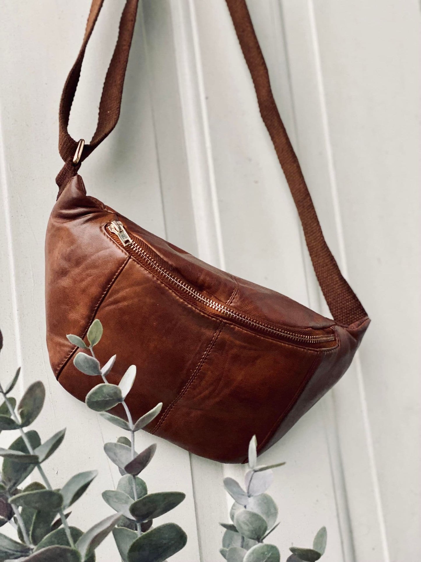 Unisex Bumbag med Justerbar Rem och Praktisk Ficka 0