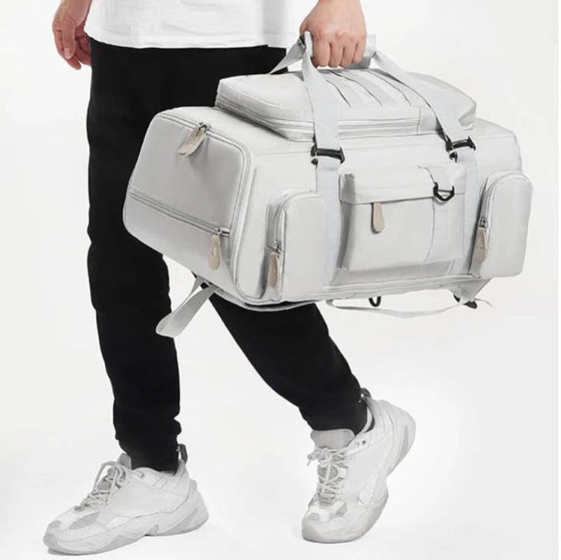 Reseryggsäck med Stor Kapacitet | Design med Flera Fickor