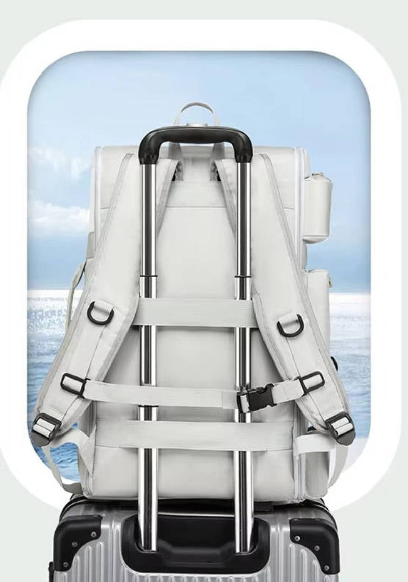 Reseryggsäck med Stor Kapacitet | Design med Flera Fickor