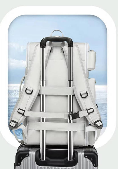 Reseryggsäck med Stor Kapacitet | Design med Flera Fickor