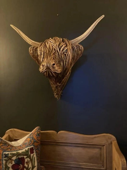 Koskulptur för Vägg