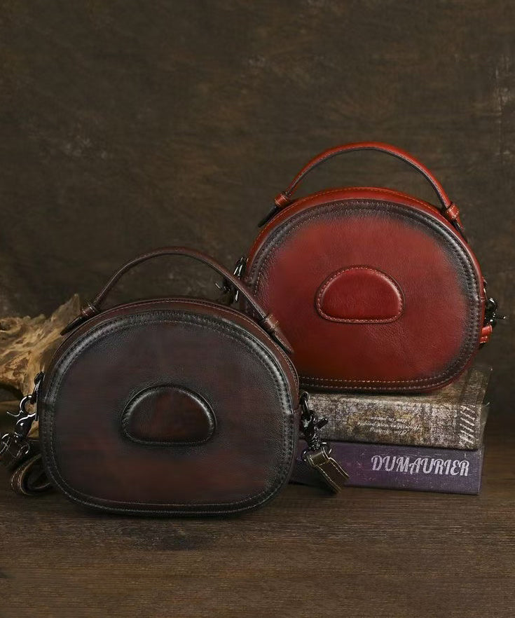 Variant image for Handväska Dam Hållbar Kalvläder Messenger med Flera Fickor-1