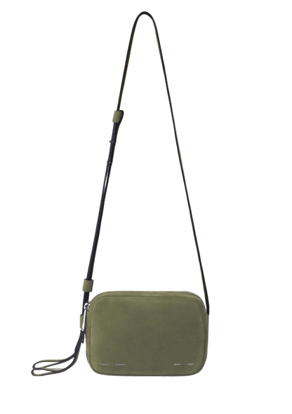 Dam Elegant Mocka Kameraväska med Blixtlås