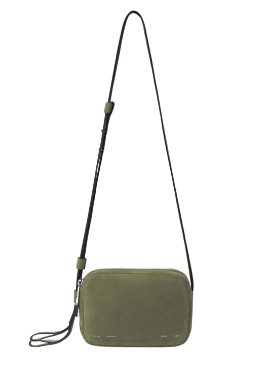 Dam Elegant Mocka Kameraväska med Blixtlås