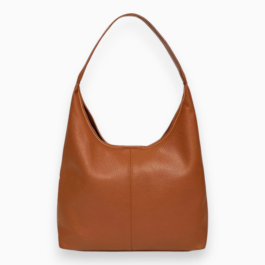 Persephone - Klassisk vegansk lær skulderveske for dame