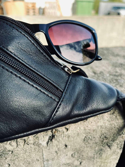 Unisex praktisk syntetisk midjeveske med justerbar rem