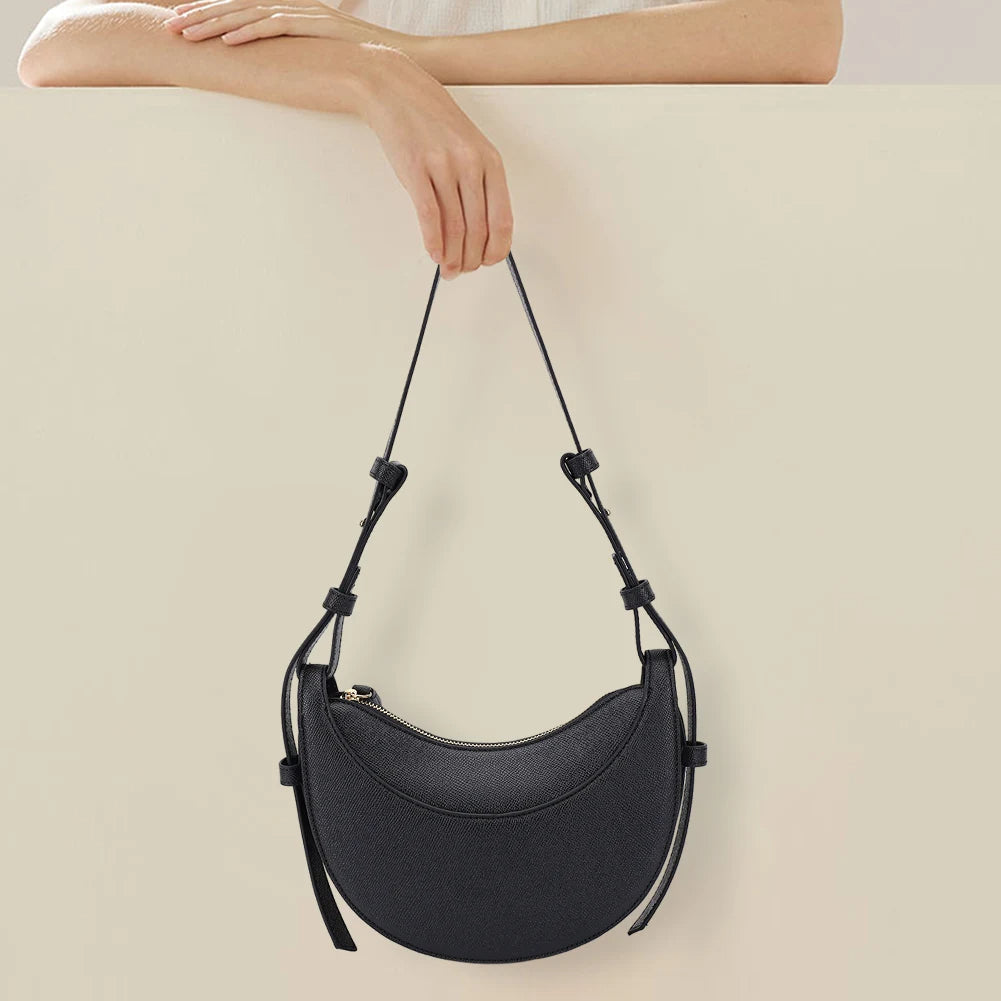 Zephine - Mini Vaddert Stoffhåndveske med Diamantsømmer for Dame