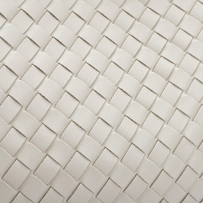 Helen - Moderna Designer Look Flätad Axelväska med Metall Knutdetalj för Dam