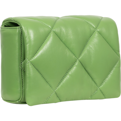 Dam Elegant Lammhud Kopplingspåse med Guldchainrem