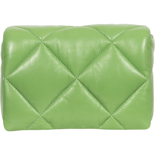 Dame Elegant Lammelæder Koplingspose med Guld kædrem