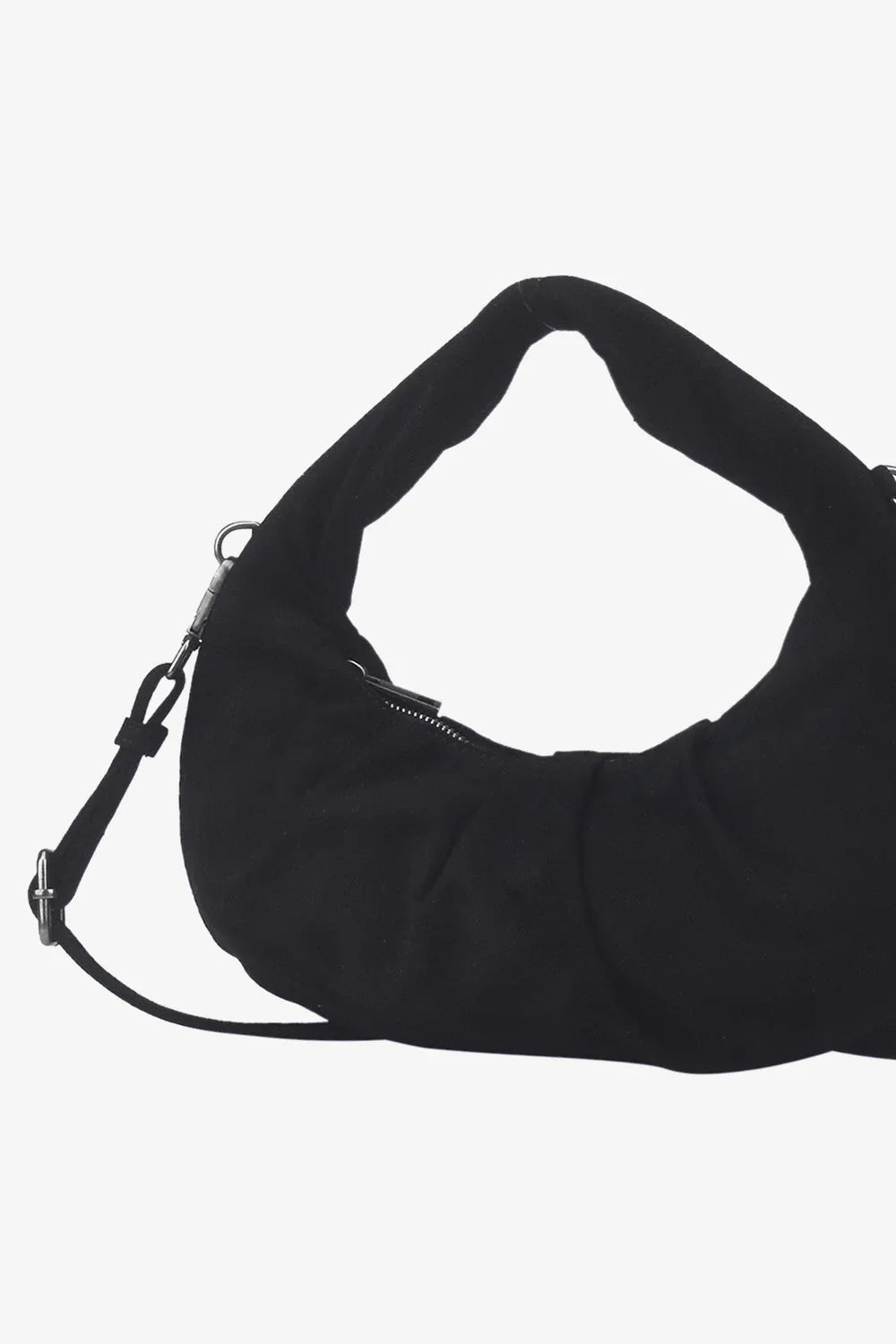 Dam Söt Imitationsläder Väska med Justerbar Rem och Blixtlåsstängning